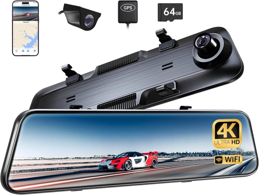 Retrovisor con Dash Cam