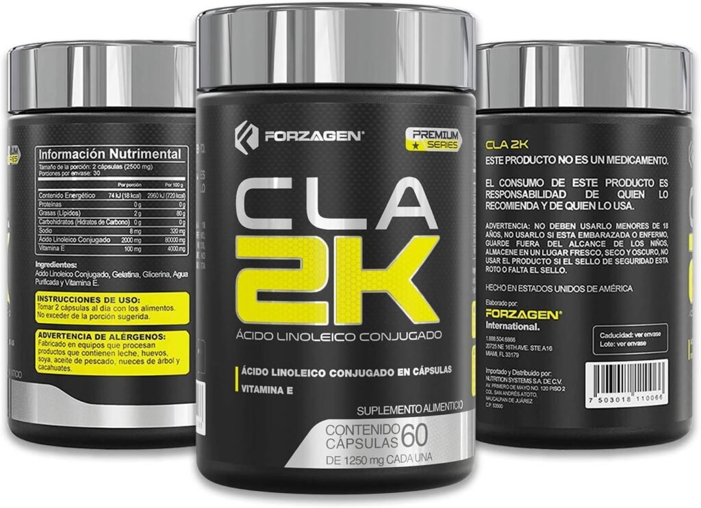 Suplemento Alimenticio CLA 2K Forzagen