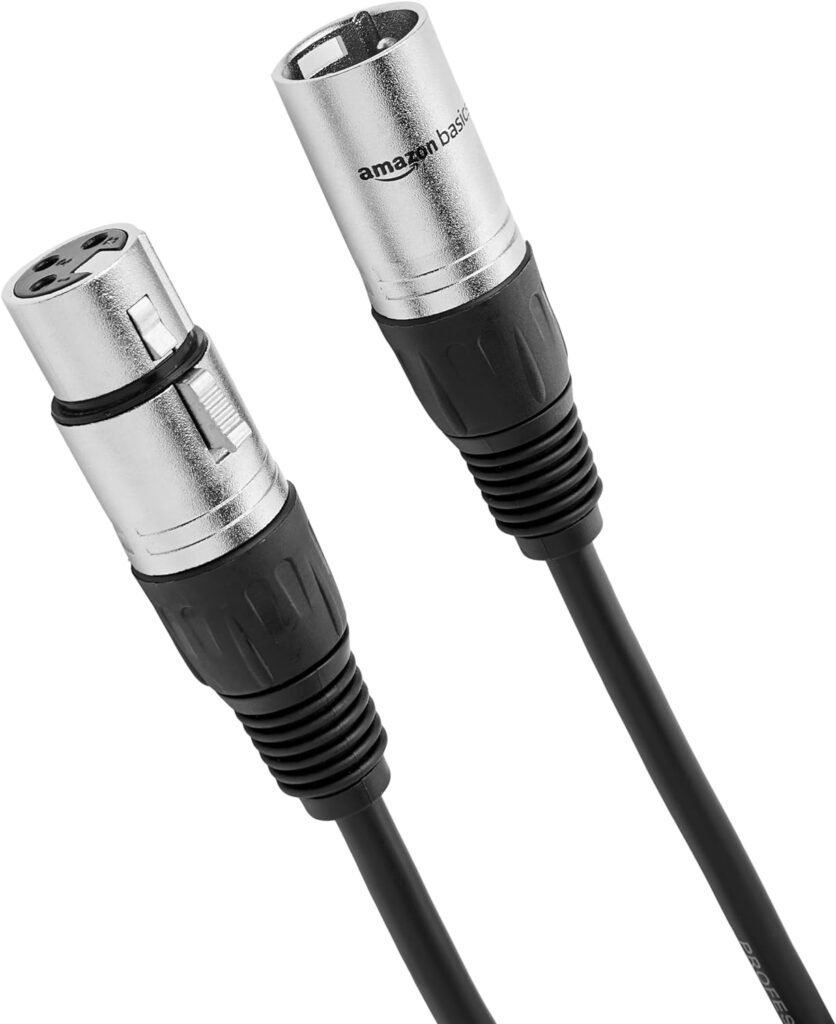 Cable de micrófono XLR macho a hembra