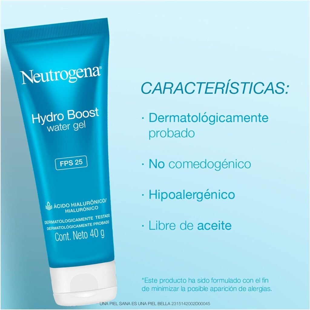 Crema Hidratante Facial en Gel Neutrogena Hydro Boost