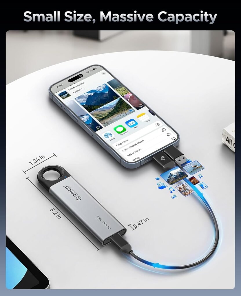 ORICO SSD Externo de 1 TB