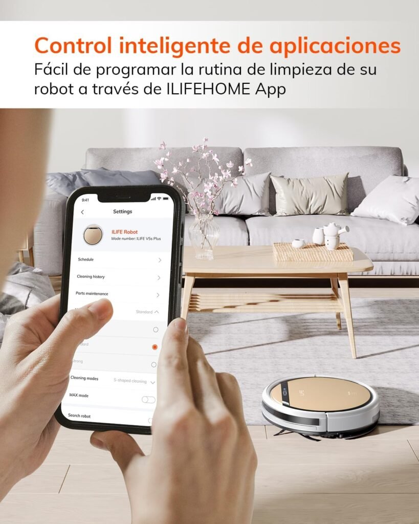 Robot Aspirador ILIFE V5s Plus