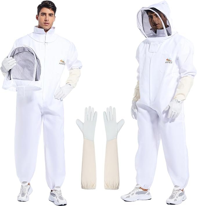 Traje de Apicultura de Polialgodón y Guante ANDES