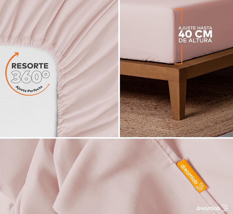 Juego de Sábanas Dreamlab Collection