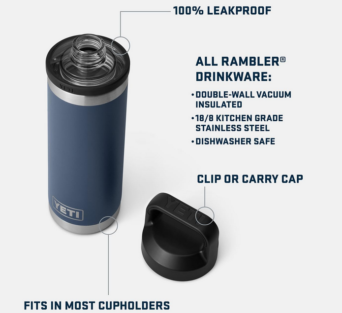 YETI Rambler Botella